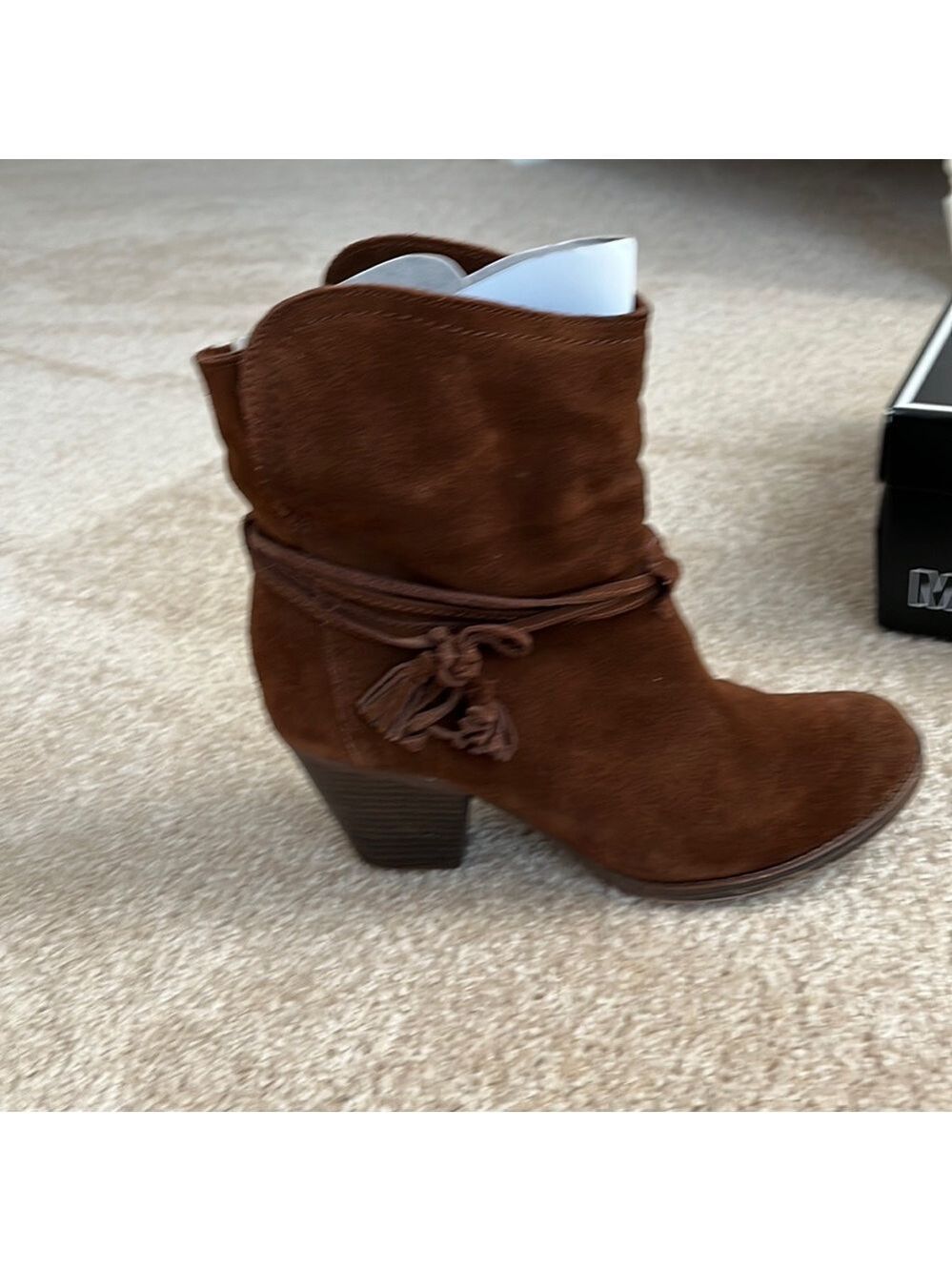 Mia Suede booties - Picture 3 of 15